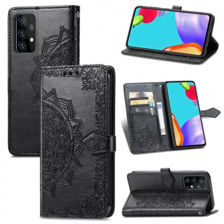 Folio Deksel Til Samsung Galaxy A72 4G / 5G Middelaldermandala