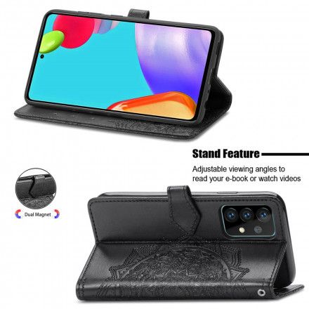 Folio Deksel Til Samsung Galaxy A72 4G / 5G Middelaldermandala