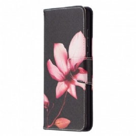Folio Deksel Til Samsung Galaxy A72 4G / 5G Rosa Blomst