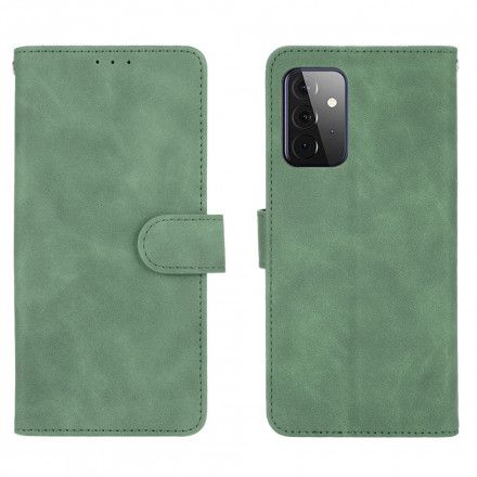 Folio Deksel Til Samsung Galaxy A72 4G / 5G Skin-touch