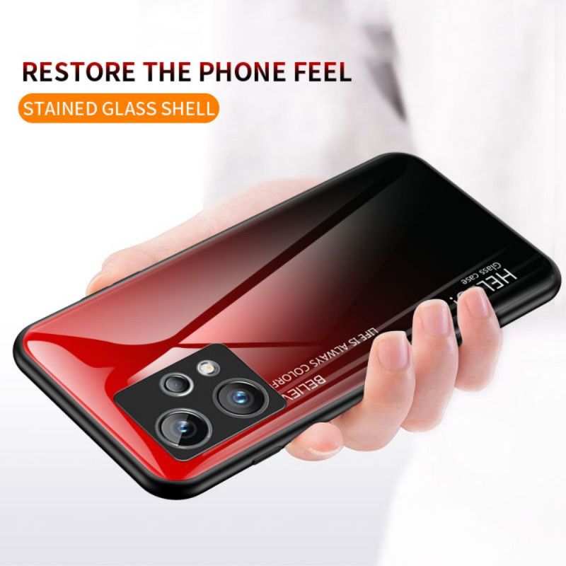 Deksel Til Realme 9 Pro Plus Hei Herdet Glass