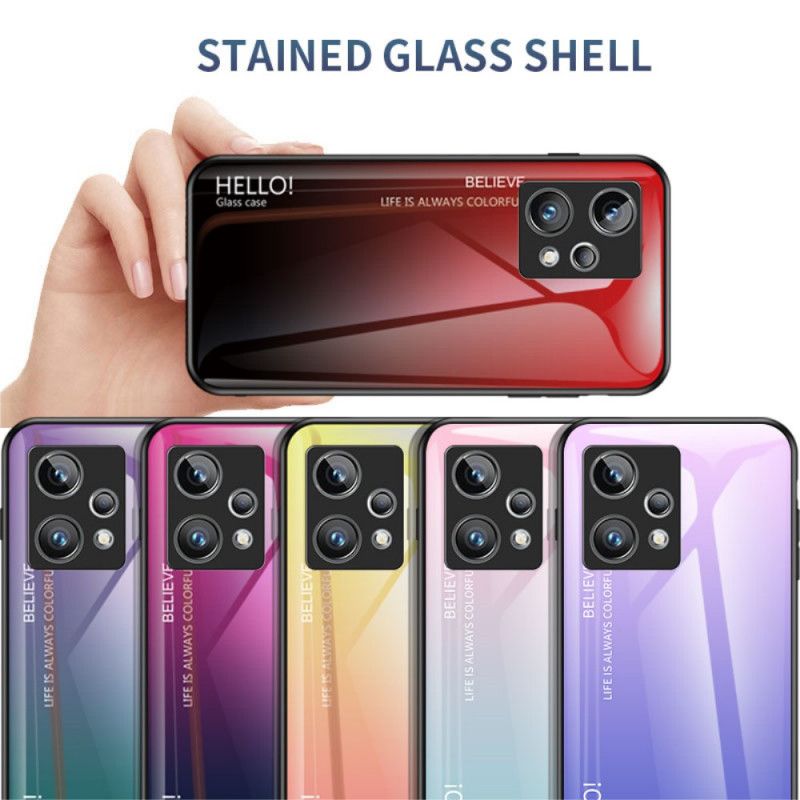 Deksel Til Realme 9 Pro Plus Hei Herdet Glass