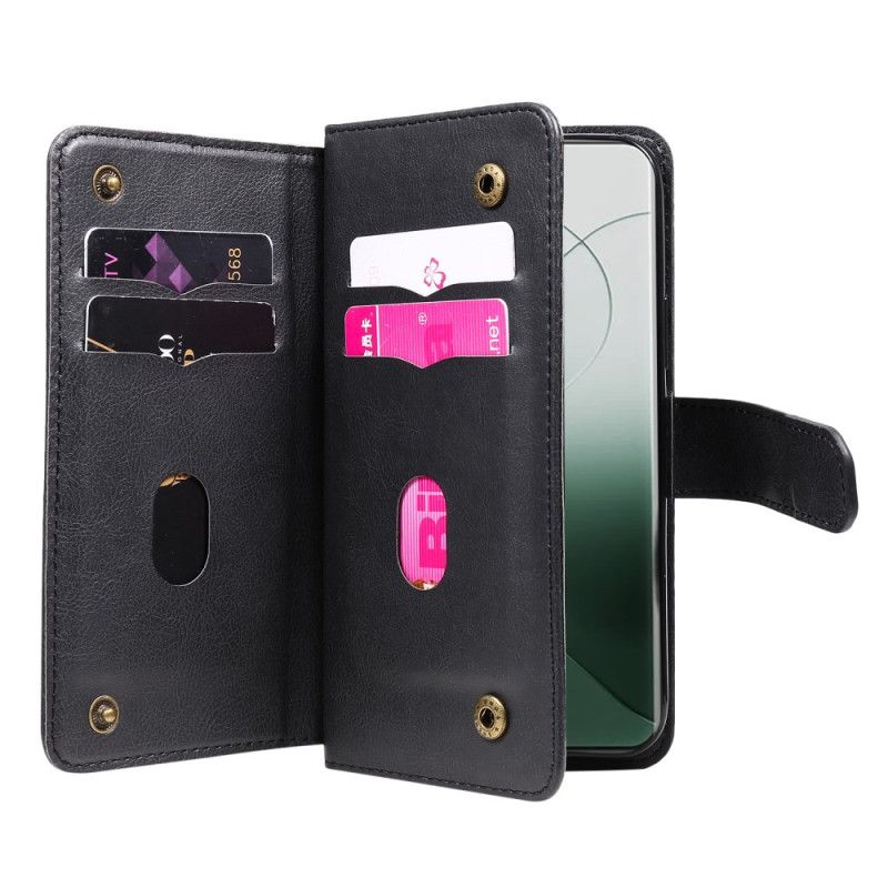 Folio Deksel Xiaomi 14 Pro 10 Kortholdere