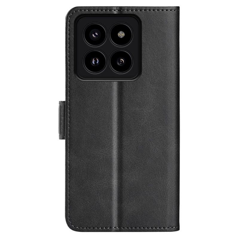 Folio Deksel Xiaomi 14 Pro Dobbel Magnetlås