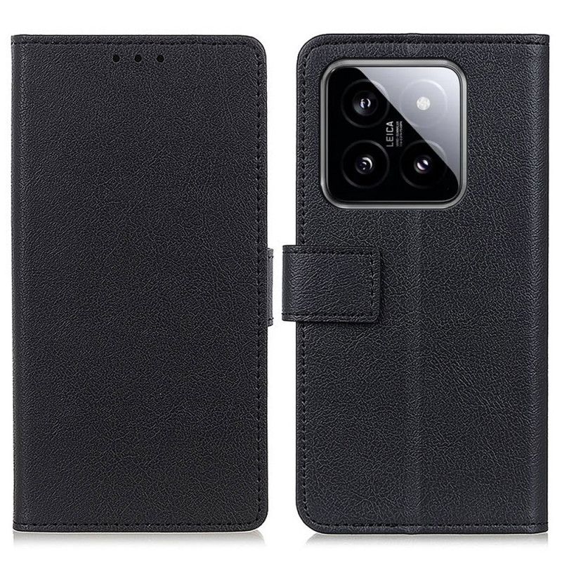 Folio Deksel Xiaomi 14 Pro Klassisk