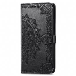 Folio Deksel Til Samsung Galaxy M53 5G Vintage Mandala
