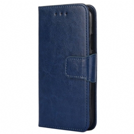 Folio Deksel Til Samsung Galaxy M53 5G Vintage Skinneffekt