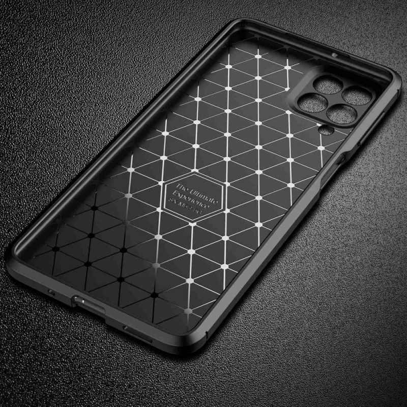 Mobildeksel Til Samsung Galaxy M53 5G Fleksibel Karbonfiber