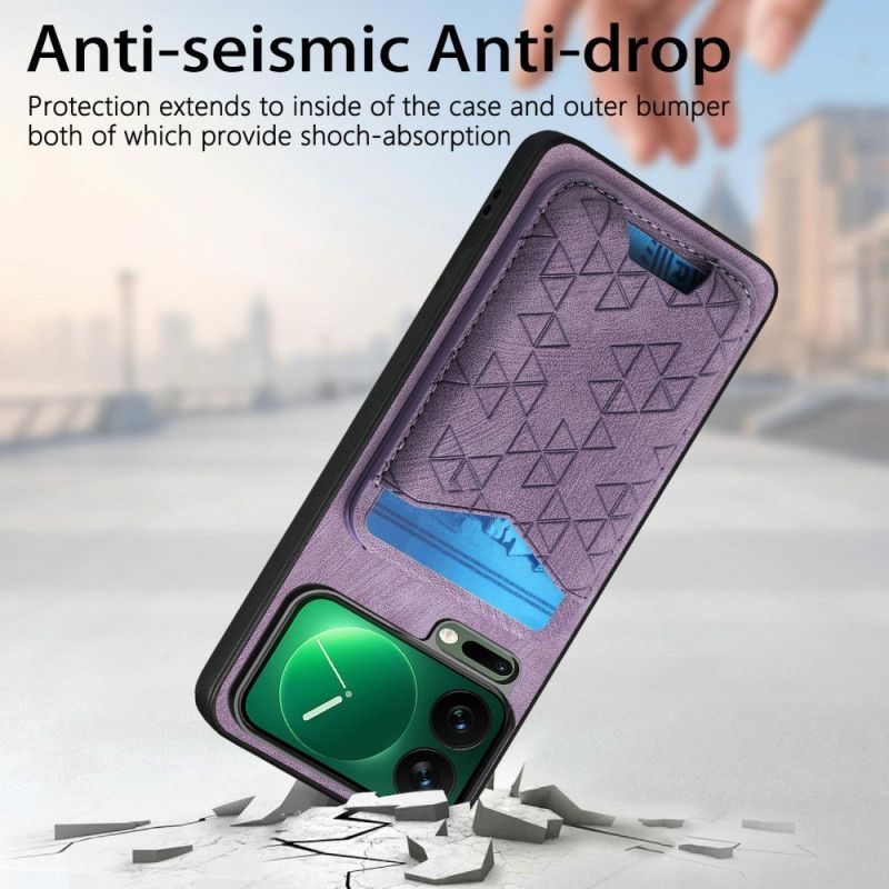 Deksel Til Xiaomi 17 Pro Max Kortholder Og Justerbart Stativ