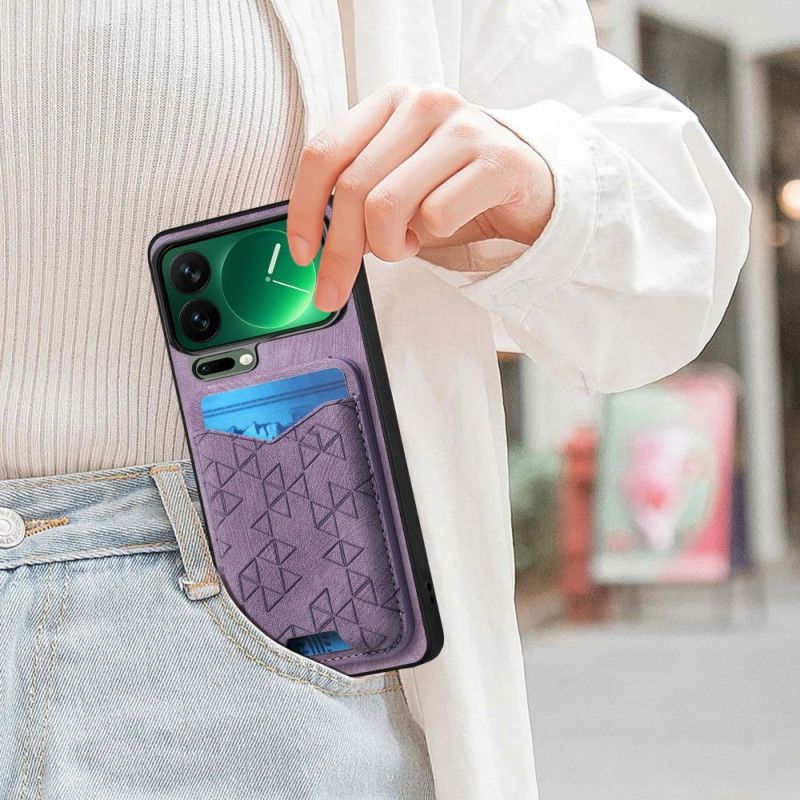 Deksel Til Xiaomi 17 Pro Max Kortholder Og Justerbart Stativ