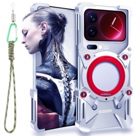 Deksel Til Xiaomi 17 Pro Max Støtte Og Magnetisk Håndleddsstropp