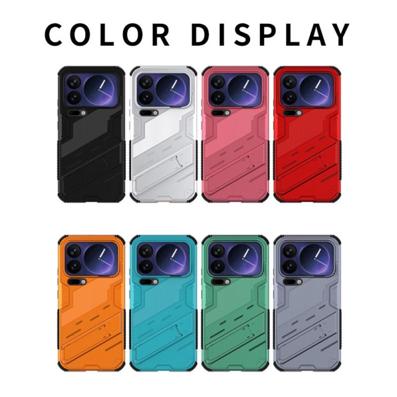 Deksel Til Xiaomi 17 Pro Max Ultraslitesterkt Og Integrert Stativ