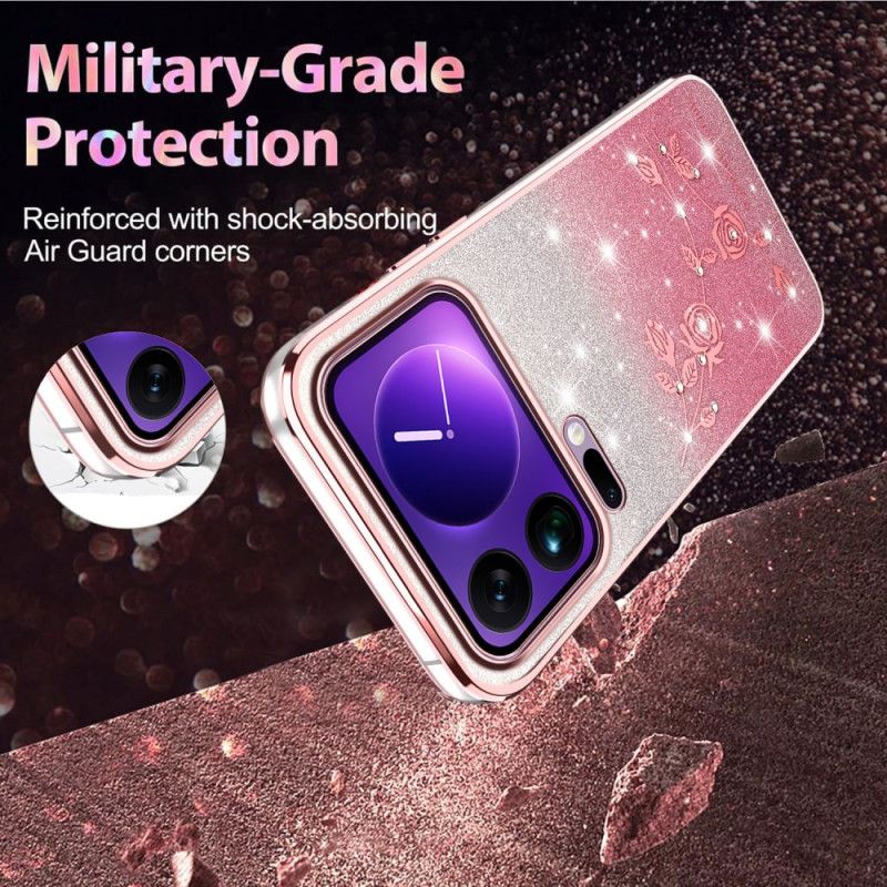 Deksel Xiaomi 17 Pro Max Kadem Rhinstener Beskyttelse Deksel