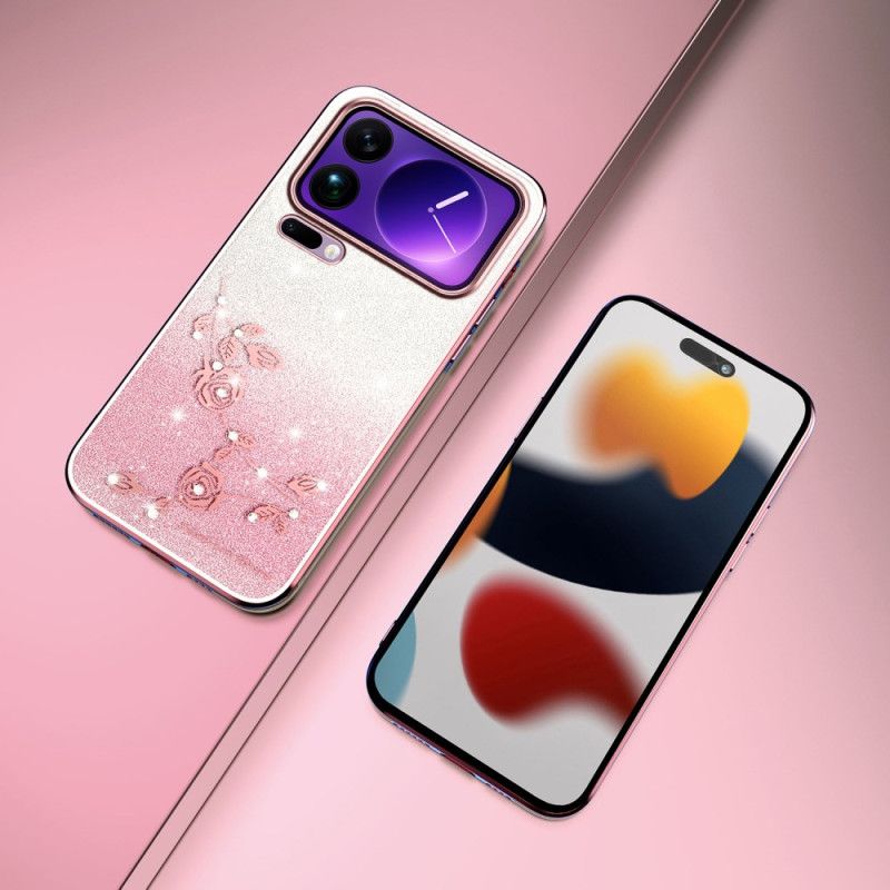 Deksel Xiaomi 17 Pro Max Kadem Rhinstener Beskyttelse Deksel