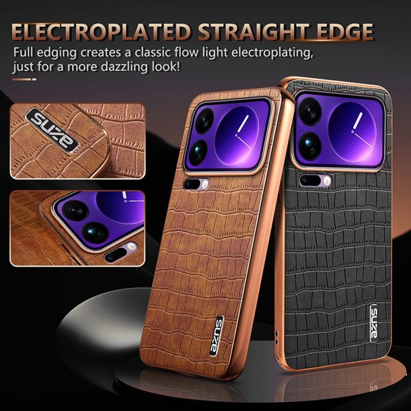 Deksel Xiaomi 17 Pro Max Krokodilletekstur Azns