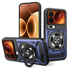 Deksel Xiaomi 17 Pro Max Magnetisk Med Roterende Stativ