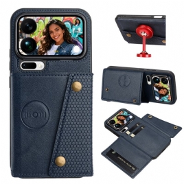 Deksel Xiaomi 17 Pro Max Mobildeksel Kortholder Med Læreffekt