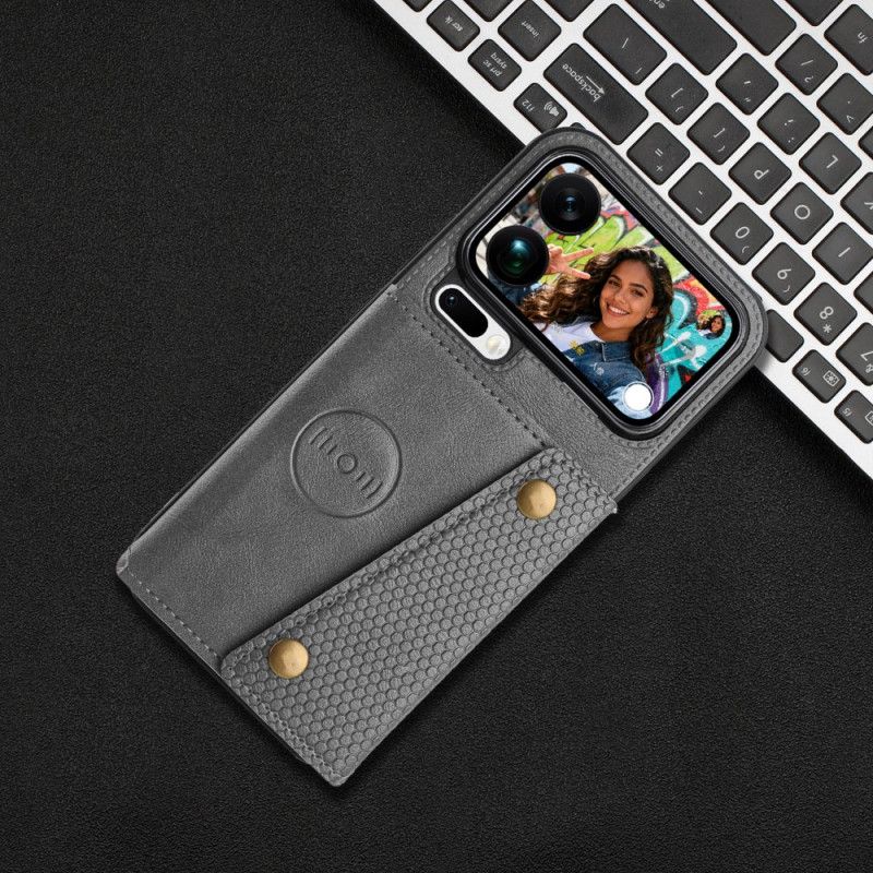 Deksel Xiaomi 17 Pro Max Mobildeksel Kortholder Med Læreffekt