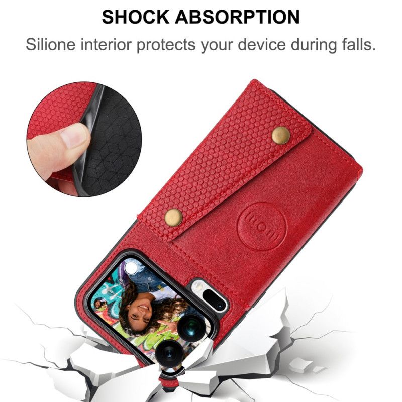 Deksel Xiaomi 17 Pro Max Mobildeksel Kortholder Med Læreffekt