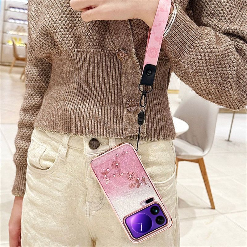 Deksel Xiaomi 17 Pro Max Rhinstener Og Snor Kadem