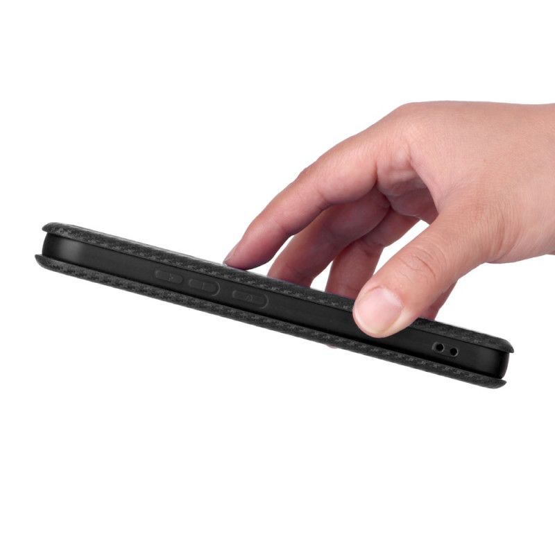 Folio Deksel Lær Xiaomi 17 Pro Max Karbonfiber