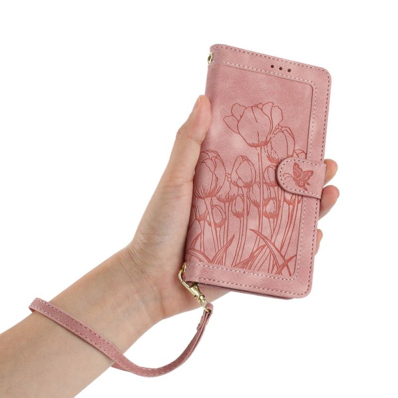 Folio Deksel Xiaomi 17 Pro Max 5 Kortspor Og Snor