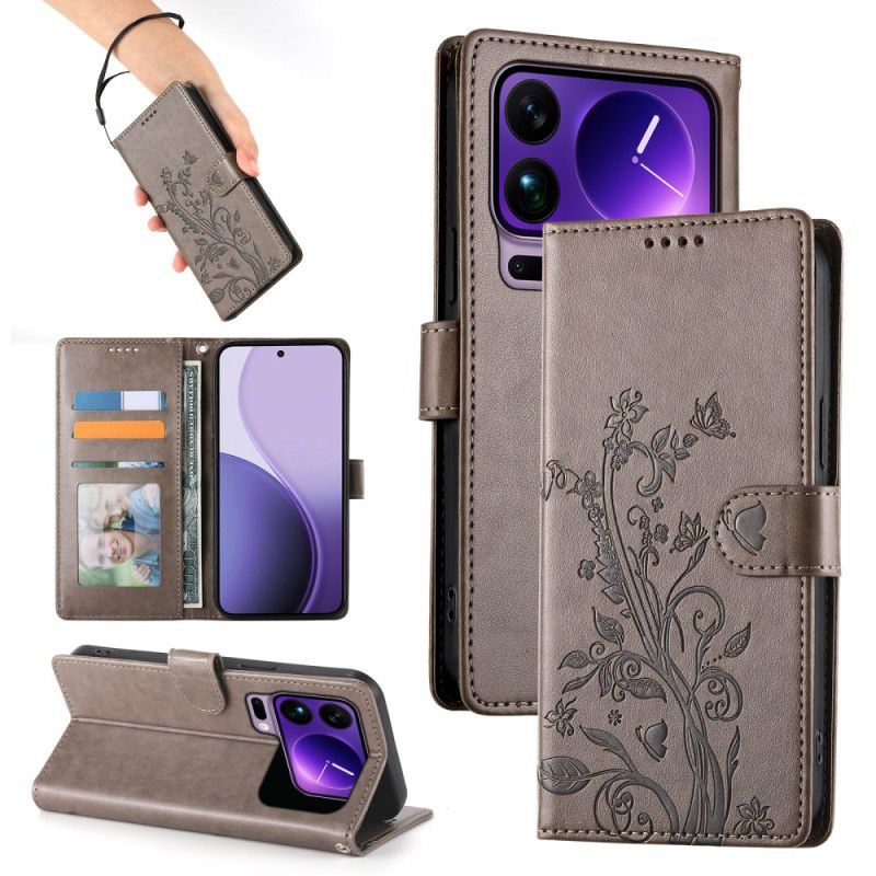 Folio Deksel Xiaomi 17 Pro Max Fleurettes