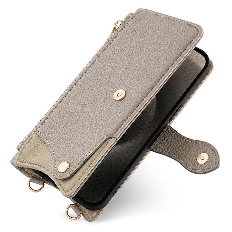 Folio Deksel Xiaomi 17 Pro Max Skulderstropp Med Kjede