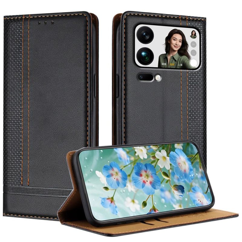 Folio Deksel Xiaomi 17 Pro Max Søm Beskyttelse Deksel