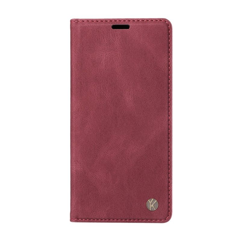 Folio Deksel Xiaomi 17 Pro Max Yikatu Semsket Skinneffekt