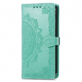 Lærdeksel Folio Deksel Xiaomi 17 Pro Max Barokkmandala