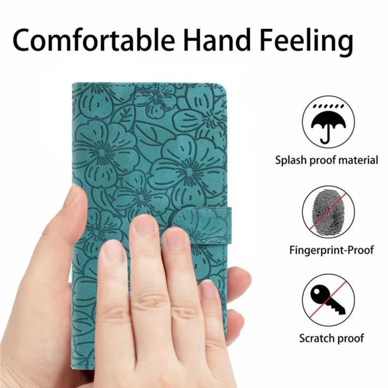 Lærdeksel Folio Deksel Xiaomi 17 Pro Max Kirsebærblomst