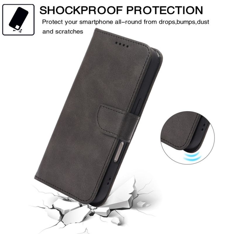 Lærdeksel Folio Deksel Xiaomi 17 Pro Max Mobildeksel Stativ Og Magnetisk Lukking