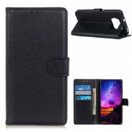 Folio Deksel Til Poco X3 / X3 Pro / X3 NFC Faux Leather Litchi