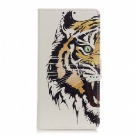 Folio Deksel Til Poco X3 / X3 Pro / X3 NFC Hedtig Tiger