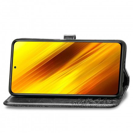 Folio Deksel Til Poco X3 / X3 Pro / X3 NFC Middelaldermandala
