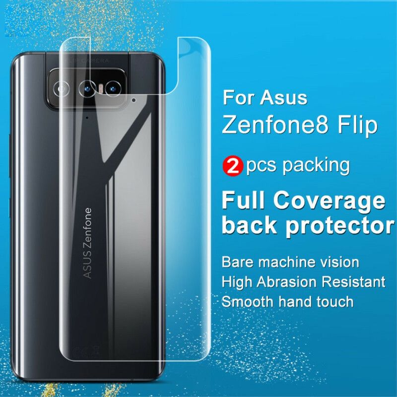 Imak Hydrogel-Beskyttelse For Baksiden Av Azus Zenfone 8 Flip