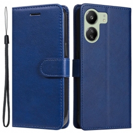 Folio Deksel Poco C65 Skinneffekt