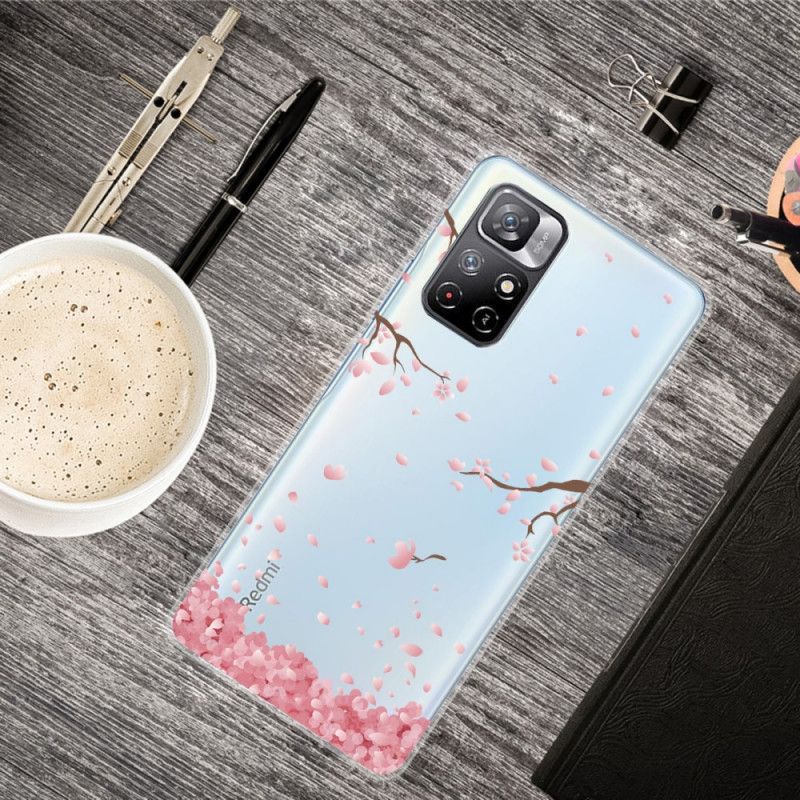 Deksel Til Xiaomi Redmi Note 11 Pro Plus 5G Blomsteregn
