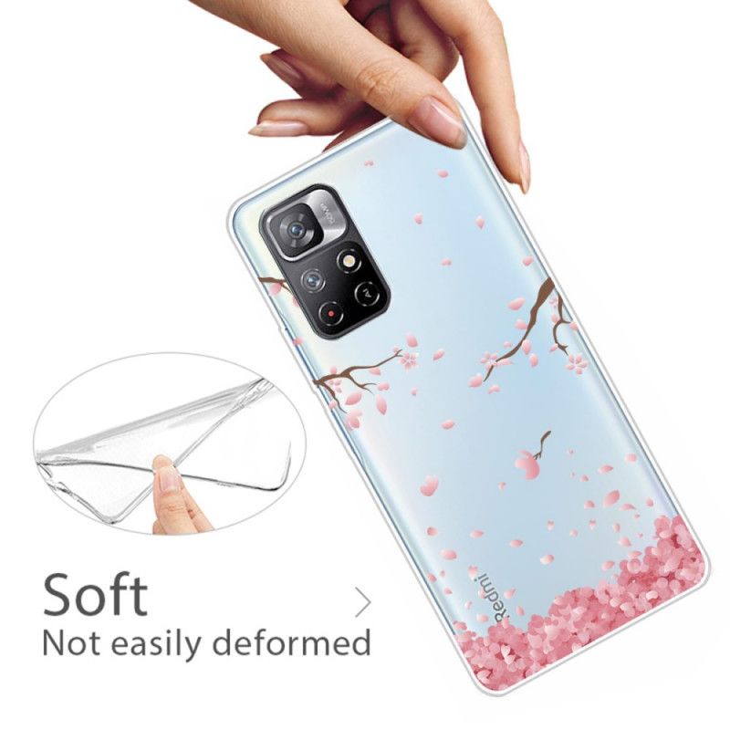 Deksel Til Xiaomi Redmi Note 11 Pro Plus 5G Blomsteregn