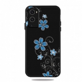 Deksel Til OnePlus 9 Pro Blå Blomster