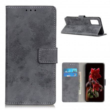 Folio Deksel Til OnePlus 9 Pro Vintage Kunstskinn