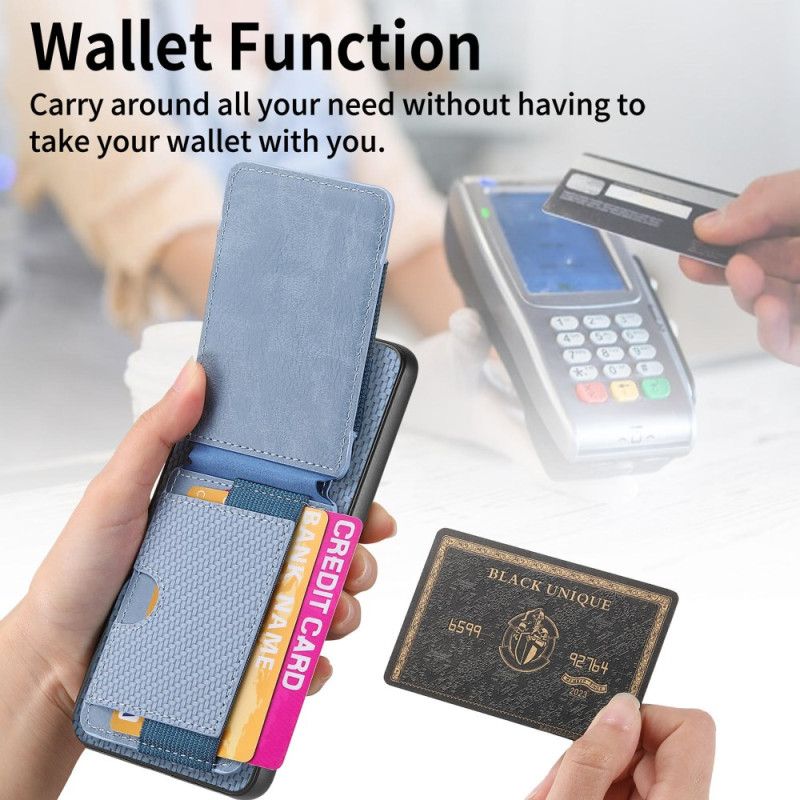 Deksel Poco C75 Mobildeksel Kortholder Og Stativ I Karbonfiber