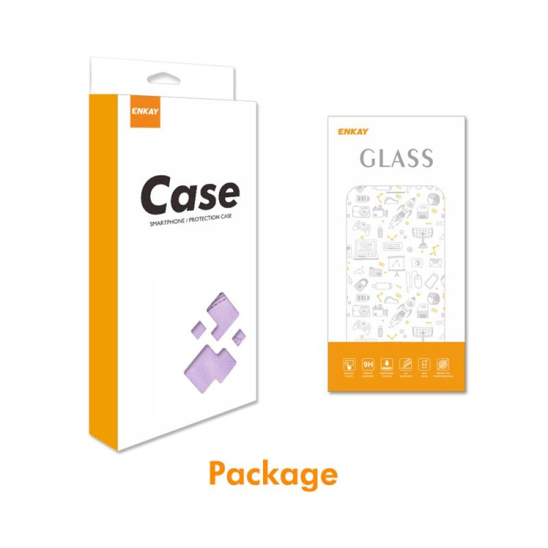 Duo-deksel Og Skjermbeskytter I Herdet Glass For Xiaomi Redmi 14c / Poco C75