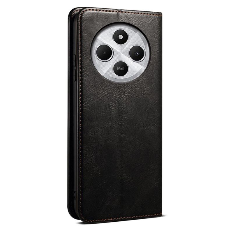 Folio Deksel Lær Poco C75 Mobildeksel Kunstig Skinnvoks