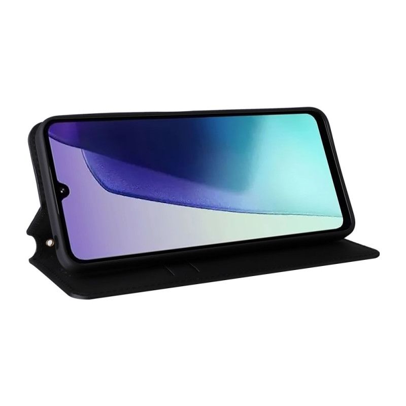 Folio Deksel Poco C75 Diamantmønster