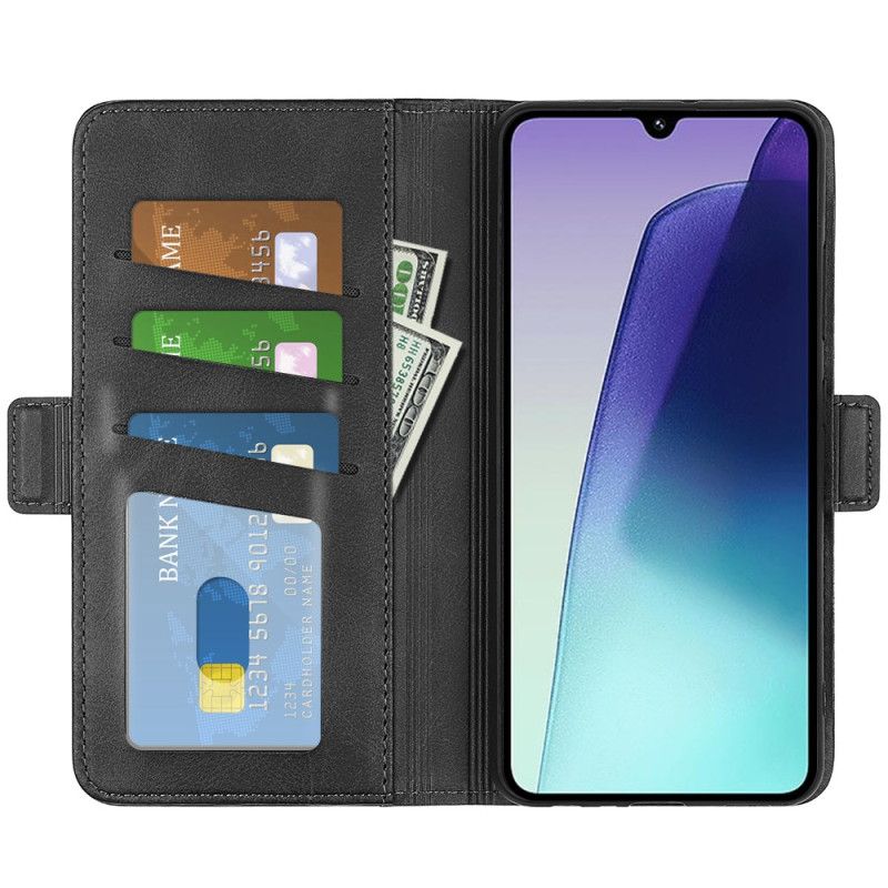 Folio Deksel Poco C75 Dobbel Lås Beskyttelse Deksel