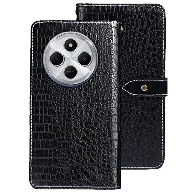 Folio Deksel Poco C75 Krokodilleeffekt Idewei