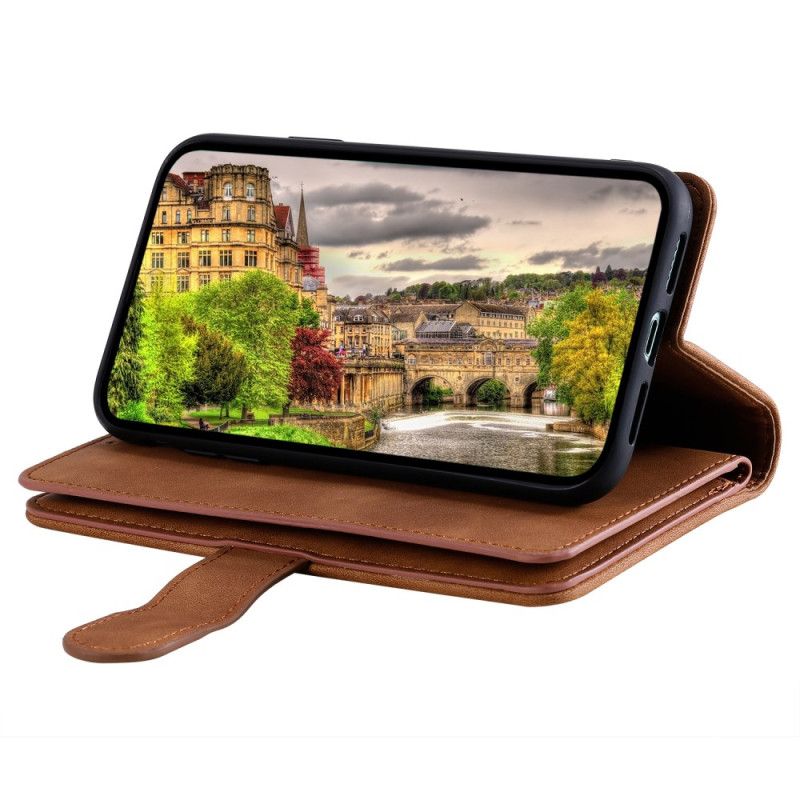 Folio Deksel Poco C75 Multifunksjonell Med Stropp