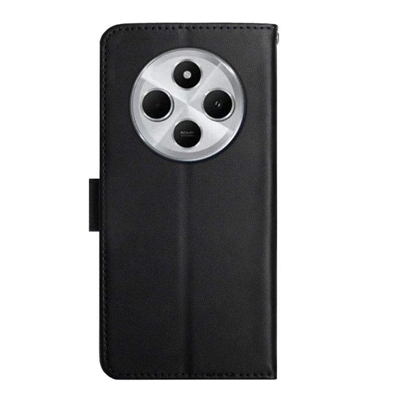 Folio Deksel Poco C75 Nappaskinn